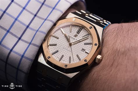 two tone audemars piguet